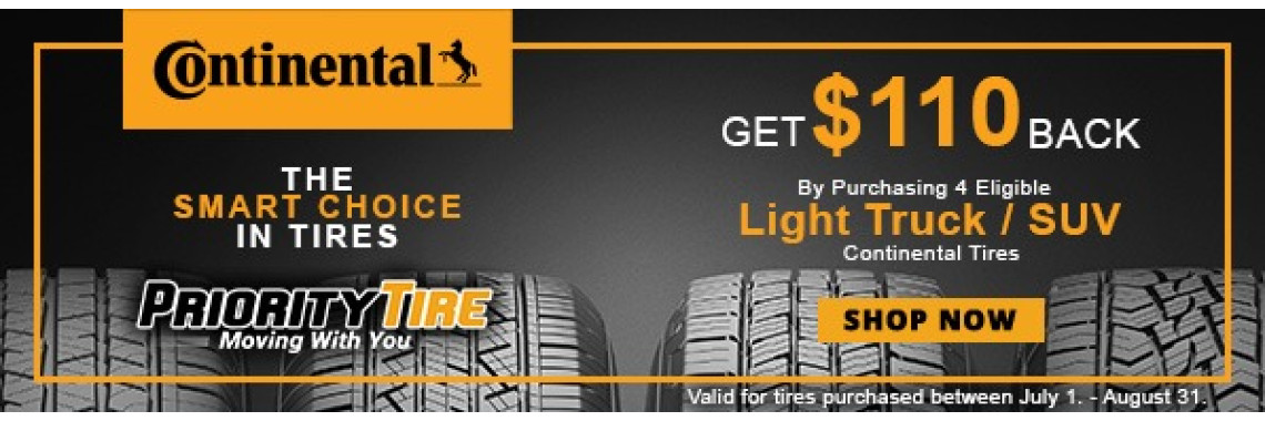Priority Tire Coupon Code